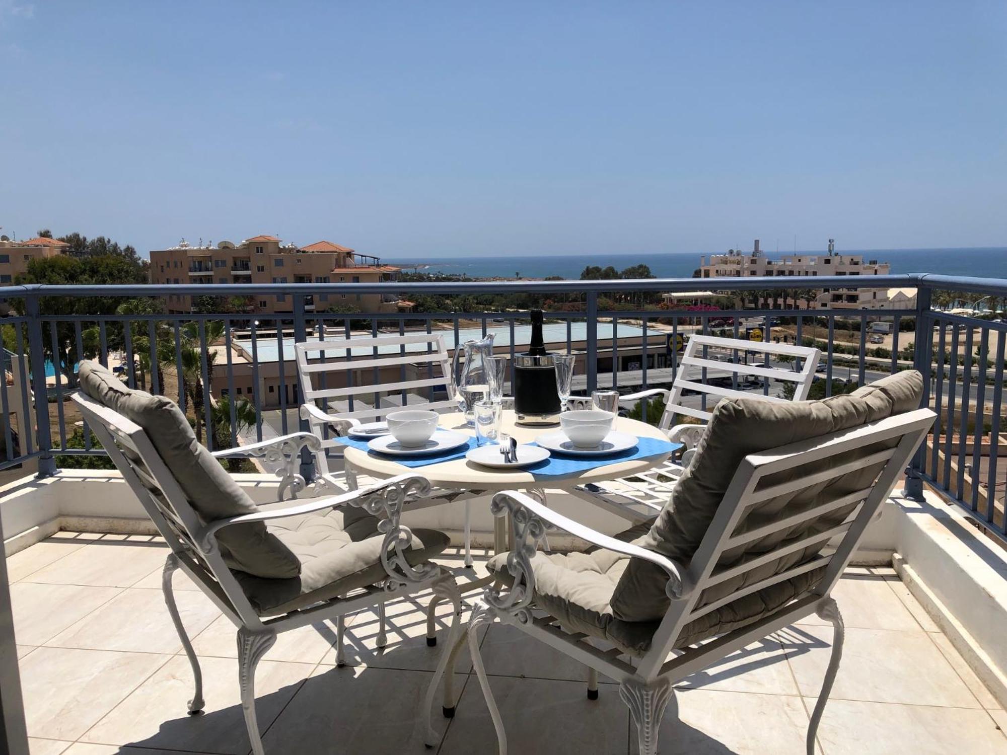 Kings Palace - Modern Penthouse With Incredible Sea Views Paphos Exterior foto